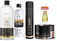 Borabella Escova 1l + Kit Shampoo E Mascara 300ml + Neutra