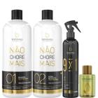 Borabella Kit Não Chore 1L + Fluido 300ml + Argan 7ml