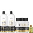 Borabella Kit Não Chore Mais 2x1L + Pratudo 1kg + Argan 7ml