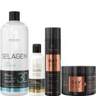 Borabella Selagem 1L + Não Chore Mais 90ml + Kit Day Use 2x300g