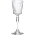 BORMIOLI ROCCO AMERICA '20S TAÇA LICOR 15x6x6cm 80ml CRISTAL TRANSP 6PÇ