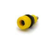 Borne B17 para Pino Banana de 4mm - Amarelo - B.B.C