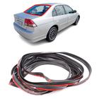 Borracha Arremate Vidro Traseiro Vigia Honda Civic 2001 a 2006 Borrachauto