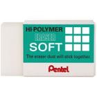 Borracha Branca Soft Sem Resíduo Pentel Hi Polymer Tecnica