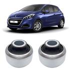 Borracha Bucha Bandeja Dianteira Peugeot 208 2013 2014 2015 - Auto Flex