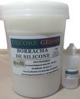 Borracha de Silicone Branco 1kg Com Catalisador