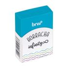 Borracha Escolar Infinity B00310 Azul - BRW