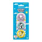 Borracha Escolar Looney Tunes Sortida - Kit 3 Unidades - Leo&leo