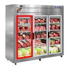 Borracha Gaxeta Alaska Expositor 3 Portas Refrigerador Vertical 60x142