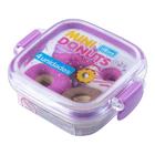 Borracha Lancheira Donuts Pote Com 4 Unidades - Tilibra