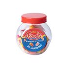 Borracha Mini Foods Pote com 20 Unidades Tilibra