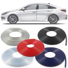 Borracha Protetor de Borda Hyundai Sonata 2011 12 13 14 - 10 Metros Fabricado em PVC Encaixe Autoadesivo