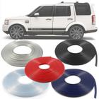 Borracha Protetor de Borda LandRover Discovery 4 2010 11 12 13 14 15 16 17 - 10 Metros Fabricado em PVC Encaixe Autoadesivo