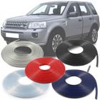 Borracha Protetor de Borda LandRover Freelander 2 2010 11 12 13 14 - 10 Metros Fabricado em PVC Encaixe Autoadesivo