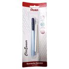 Borracha Retrátil Clic Eraser Azul Com Refil Pentel