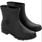 Bota (Aa) Pvc 35/36 Preta C3/4 Cf Vonder