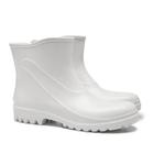 Bota acqua flex impermeável extra cano curto branca ca 37456