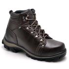 Bota Adventure Couro Masculina Biqueira Conforto Resistente