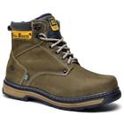 Bota Adventure Masculina Couro Cadarço Trekking Conforto