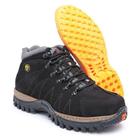 Bota Adventure Masculina em Couro Preta 203