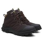 Bota Adventure Masculino Marrom Coturno Confortável e Estiloso Resistente