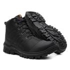 Bota Adventure Masculino Preto Coturno Confortável e Estiloso Resistente