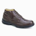 Bota Anatomic Gel Masculina 7898 Floater Brown 360 Conforto