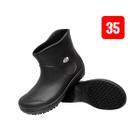 Bota Antiderrapante Cano Curto BB85 Preto Nº 35 Soft Woks