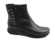 Bota Baixa Casual Em Couro Cano Curto Bottero 361501