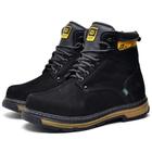 Bota Bell Boots Vaqueiro Masculina Couro Estilo Nobuck