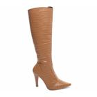 Bota Bico Fino Feminina Caramelo TORRICELLA - 65044C