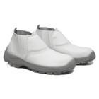 Bota Botina Branca Açougue Bic PVC com CA Bracol