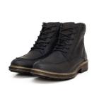 Bota Botina Coturno Masculino Couro Nobre