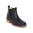 Bota Botina Country em Couro Masculino Elástico Elegante Resistente Confortável