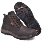 Bota Botina em Couro EPI Picker Café com C.A Laudo Inmetro Gogowear