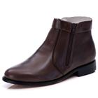 Bota Botina Masculina Couro Confort 1700