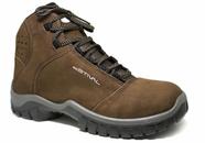 Bota/botina Ocupacional Nobuck Dark Sapphire Estival com bico em composite