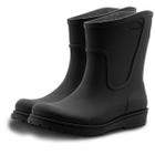 Bota Botinha Galocha Chuva Limpeza Pantaneiro Motoqueiro Pesca PVC Borracha Impermeável Cano Curto