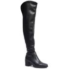 Bota Bottero Cano Longo Couro - Feminino