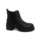 Bota Bottero Couro Cano Curto Chelsea 361106 Preto