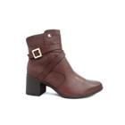 Bota Bottero De Couro Cano Curto 346904 Wood