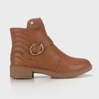 Bota Campesi Feminina L9131 Caramelo