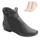 Bota Cano Curto Piccadilly e Meia PD24-25023