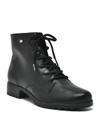 Bota Cano Curto Via Marte Coturno Feminino S/ Baixo 031-001 Preto