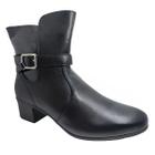 Bota Casual Feminina Cano Baixo Salto Baixo Mooncity 72076