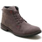 Bota Casual Masculina Cano Curto Cadarço Moderna Conforto