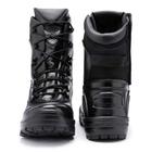 Bota Coturno Acero Tiger Pro Preto N39 Biqueira em PVC Couro Legítimo