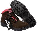 Bota Coturno Adventure Bootsland Feminino Confort em Couro