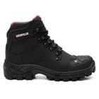 Bota Coturno Adventure Couro Nobre Palmilha PU Anatômica Gel PVC