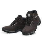 Bota Coturno Adventure Masculino Couro Café